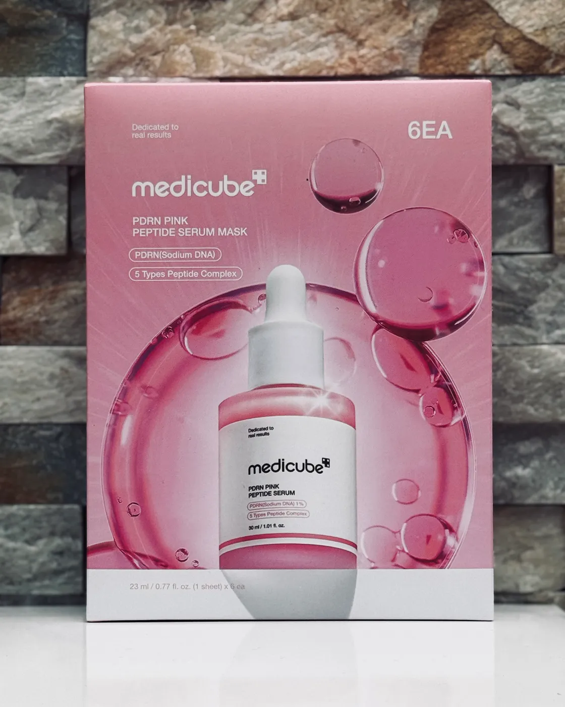 PDRN Pink Peptide Serum Mask (caja 6 uds)